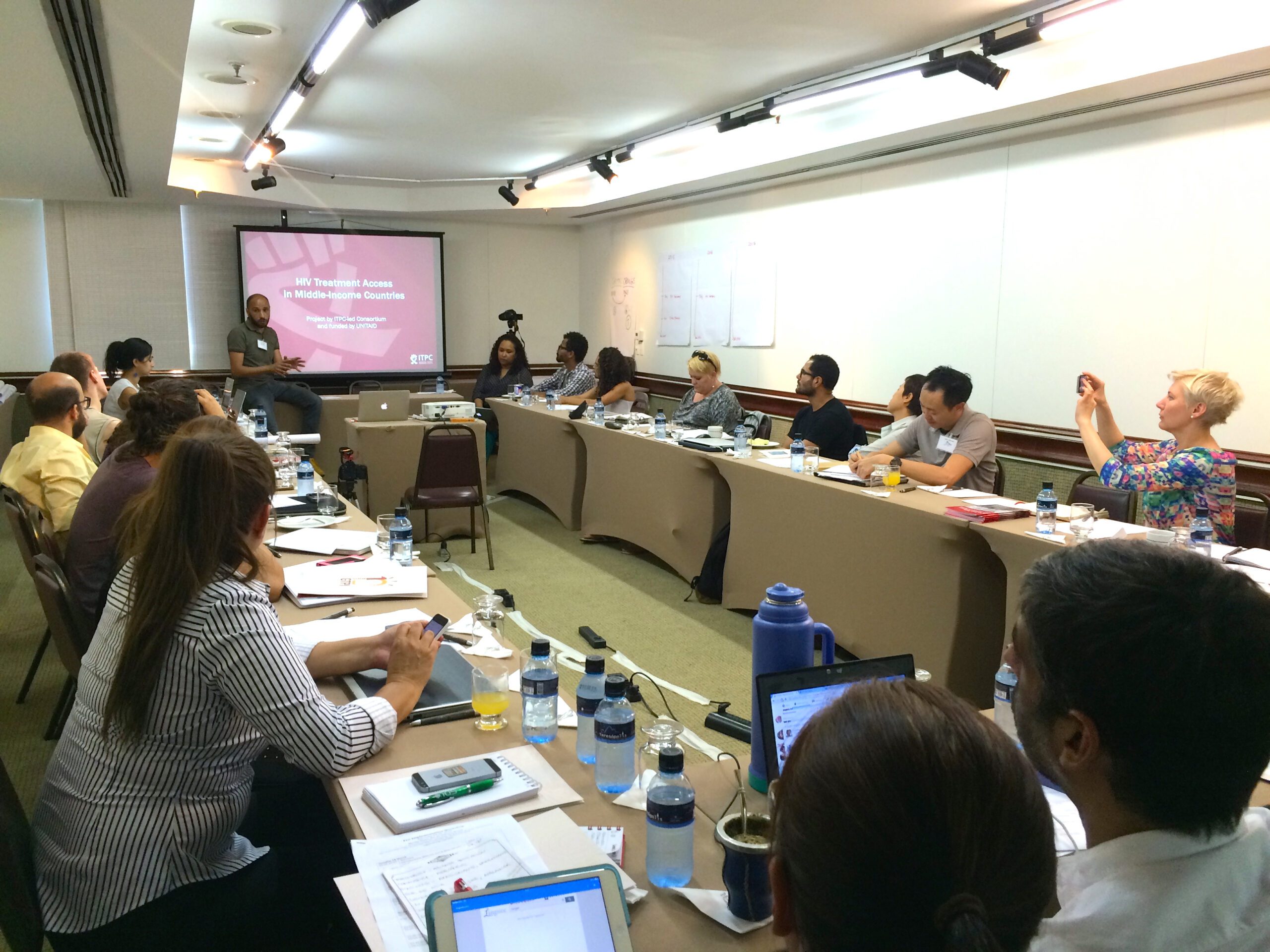 ITPC and Partners Meet to Launch New Project on  Access to HIV treatment in Middle-income Countries