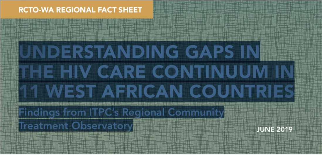 Regional Community Treatment Observatory West Africa Fact Sheet (June 2019)