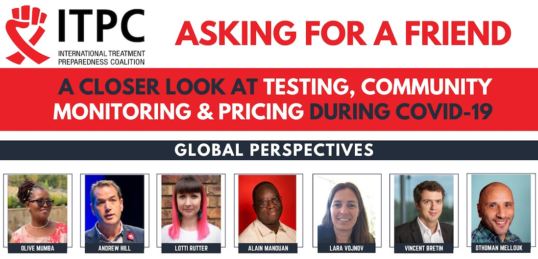ITPC Virtual Roundtable on Testing, Community Monitoring and Pricing during COVID-19