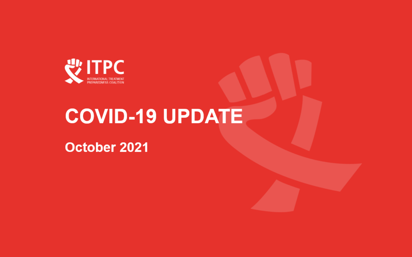 ITPC covid update october 2021