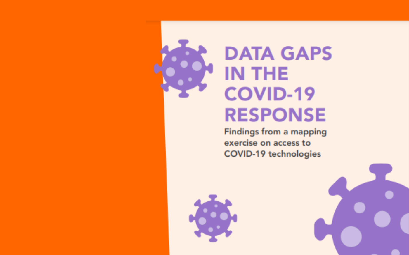 data gaps in the covid 19 response