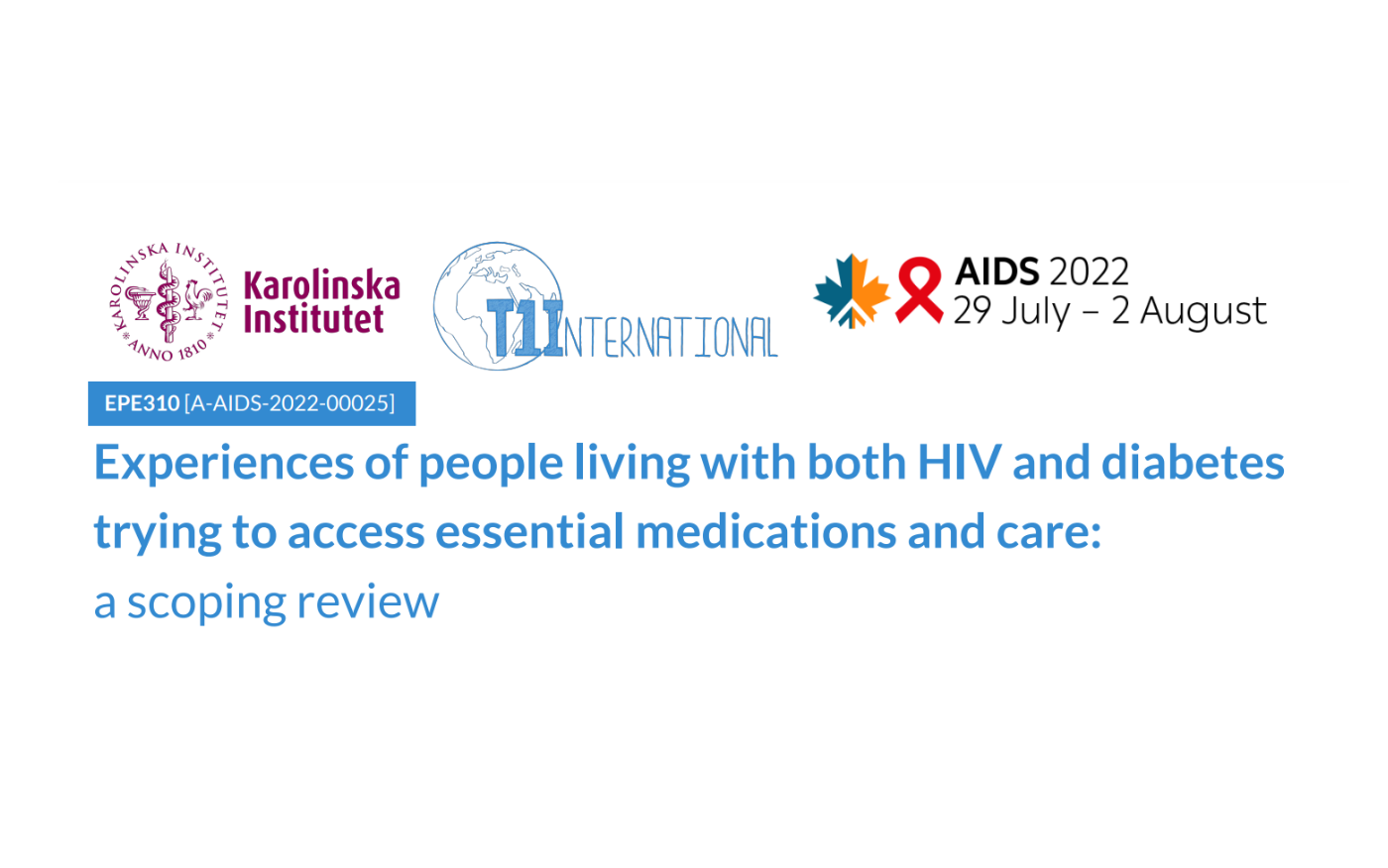 Experiences of people living with both HIV and diabetes trying to access essential medications and care: a scoping review