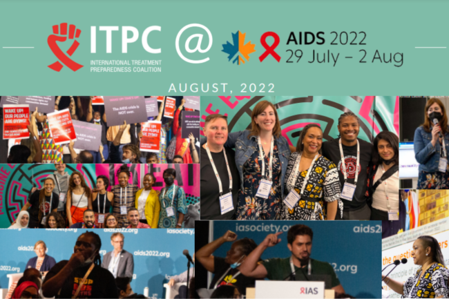 ITPC at AIDS2022 highlights