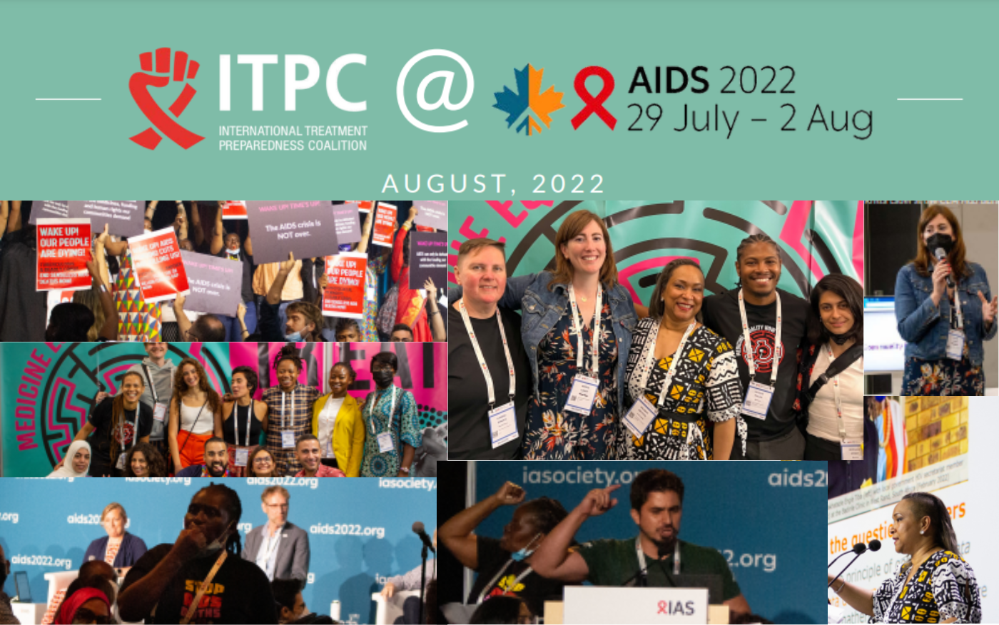 ITPC at AIDS2022: Highlights