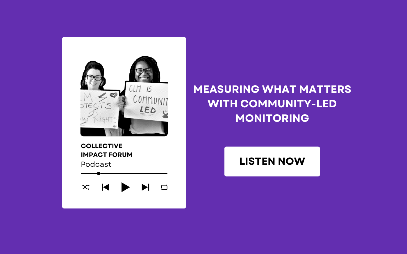 [Podcast] Measuring what matters with community-led monitoring