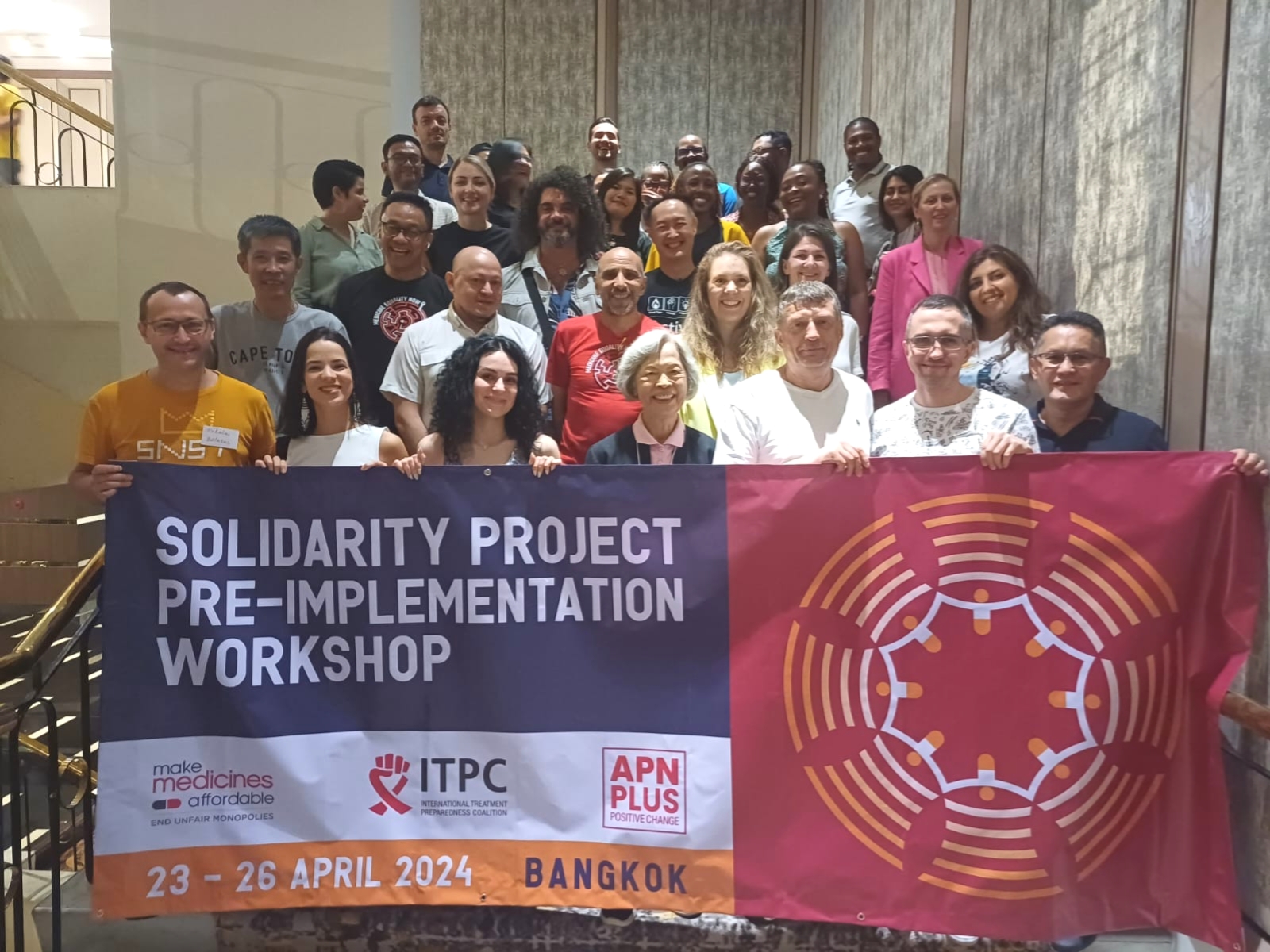 Breaking down patent barriers: the Solidarity Project’s kickoff meeting in Bangkok