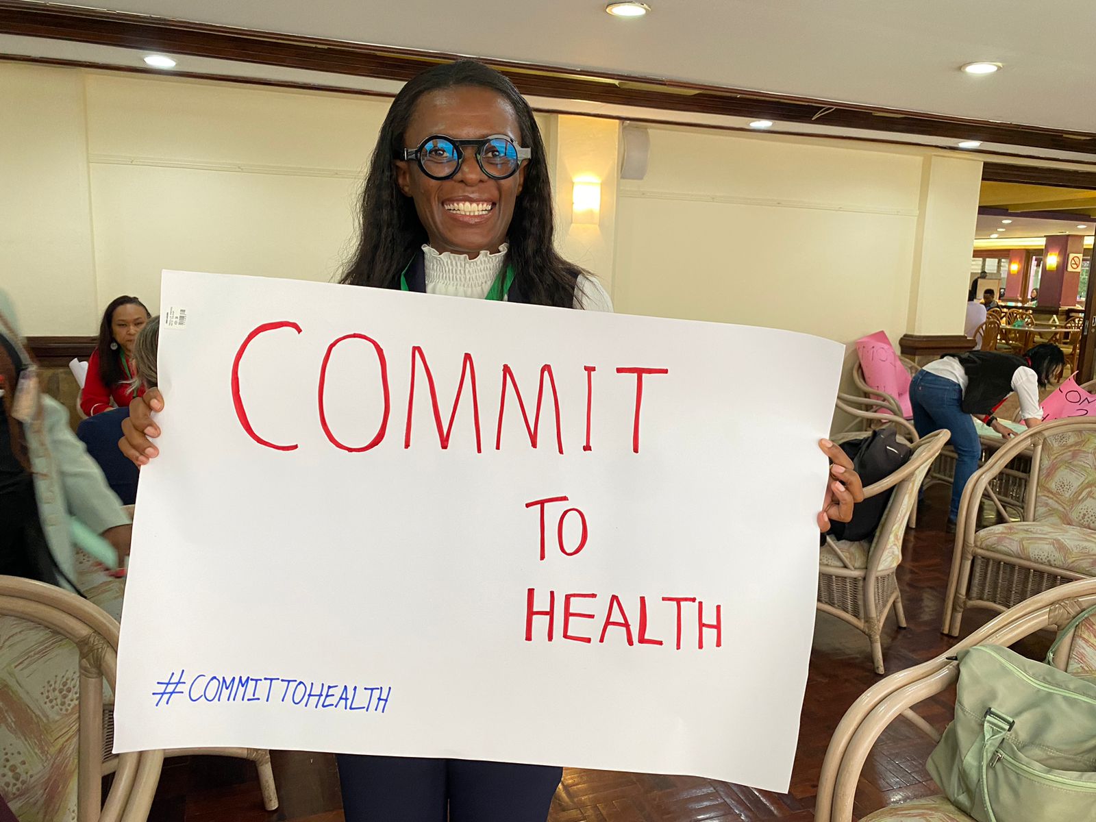 No Health = No Future #CommitToHealth