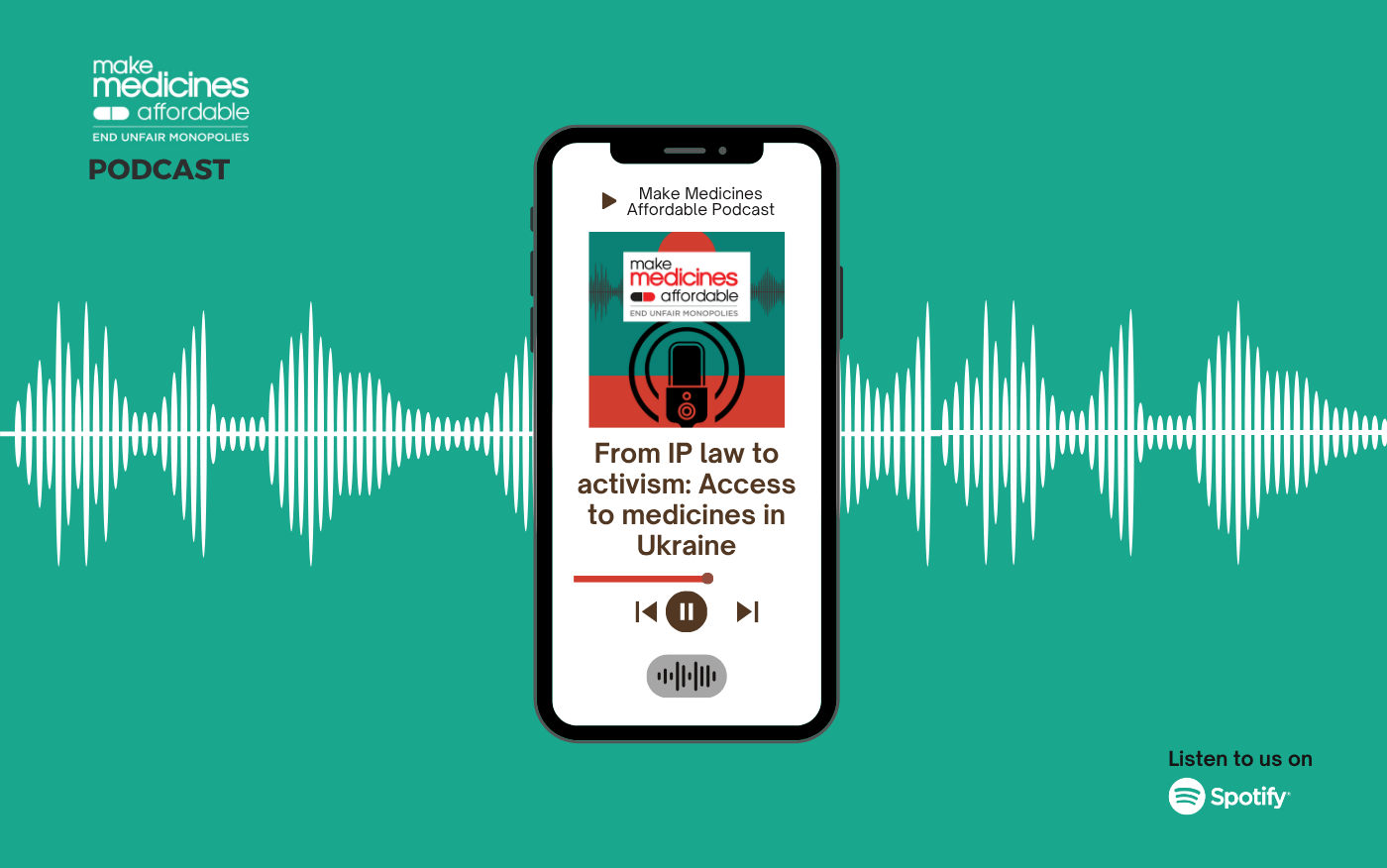 MMA: From IP law to activism – access to medicines in Ukraine [podcast]
